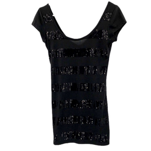 Love Rocks Sequined Top Size S